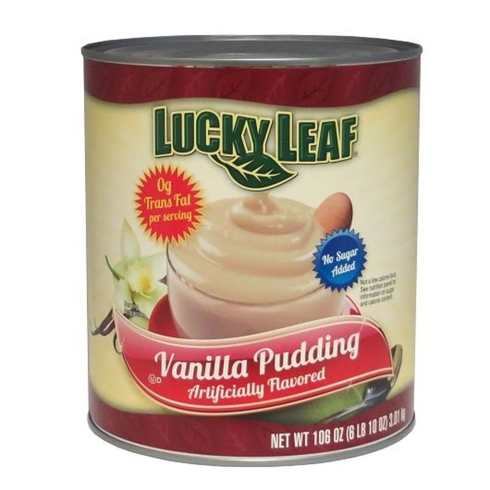 Lucky Leaf Vanilla Pudding, 106 Ounce -- 3 Per Case