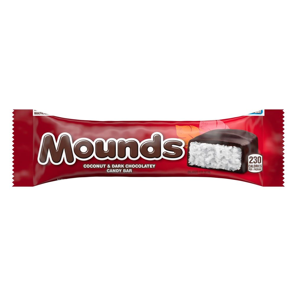 Mounds Dark Chocolate And Coconut Candy Bar, 1.75 Ounce -- 288 Per Case