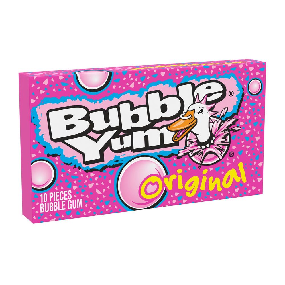 Bubble Yum Original Flavor Bubble Gum - Big Pack, 2.8 Ounce -- 144 Per Case