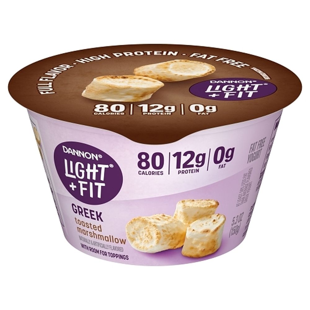 Light And Fit Toasted Marshmallow Yogurt, 5.3 Ounce -- 12 Per Case