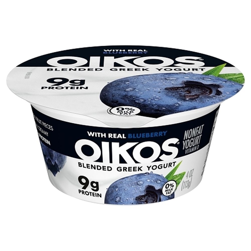 Blueberry Blended Fat-Free Yogurt