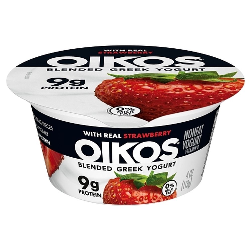 Strawberry Blended Fat-Free Yogurt