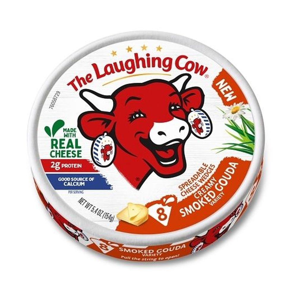 The Laughing Cow Creamy Smoked Gouda Cheese, 5.4 Ounce -- 12 Per Case