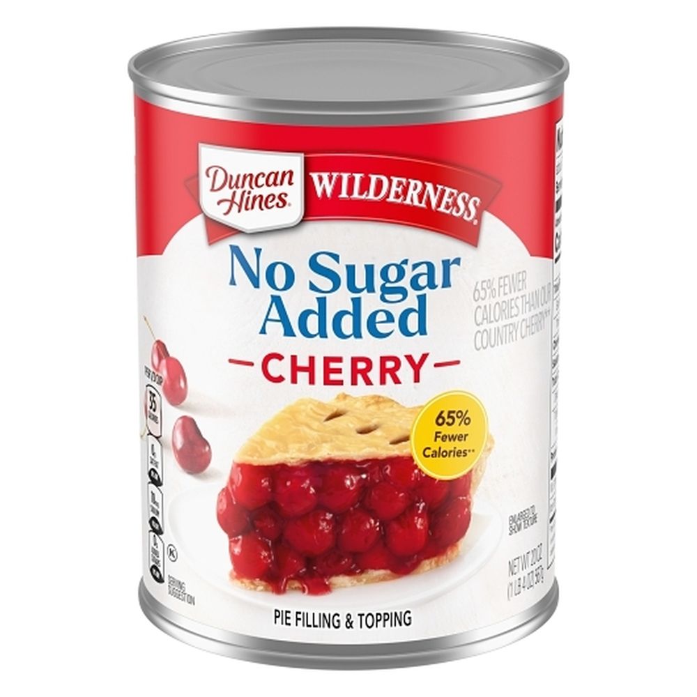 Wilderness No Sugar Added Cherry Pie Filling And Topping, 20 Ounce -- 8 Per Case