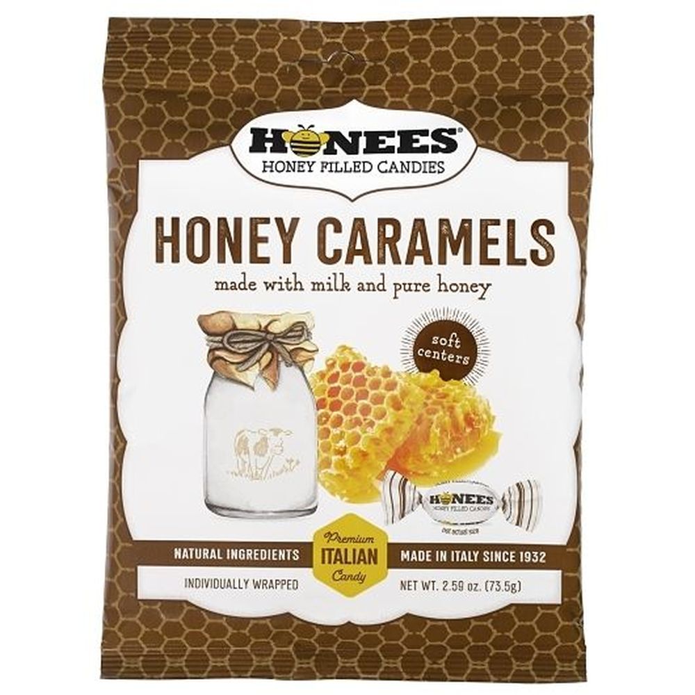 Honees Honey Caramels, 2.59 Ounce -- 12 Per Case