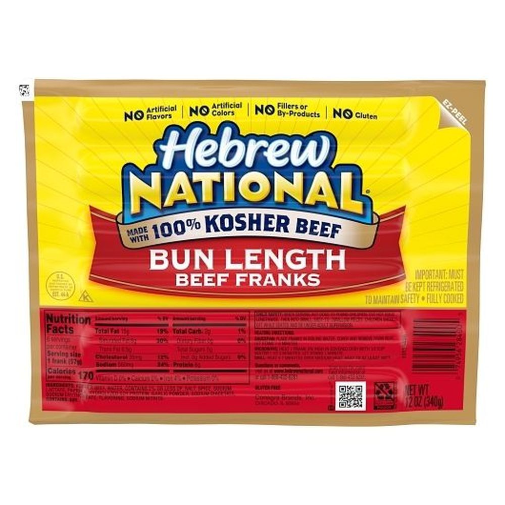 Bun Length Beef Franks