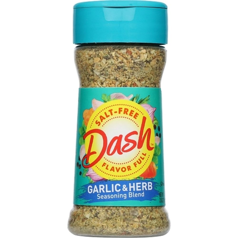 Dash Salt-free Garlic And Herb Seasoning Blend, 2.5 Ounce -- 8 Per Case