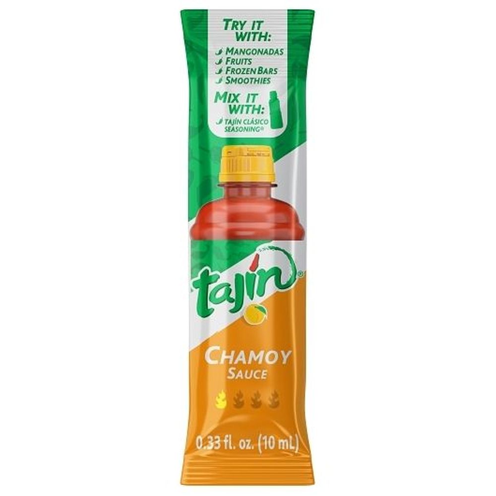 Tajin Fruity Chamoy Hot Sauce, 0.33 Ounce Sachet -- 450 Per Case