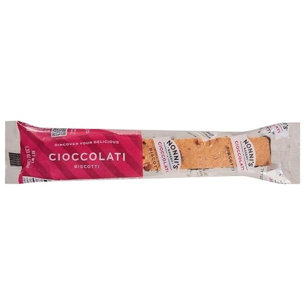 Nonni's New York Style Cioccolati Biscotti, 1.2 Ounce -- 48 Per Case