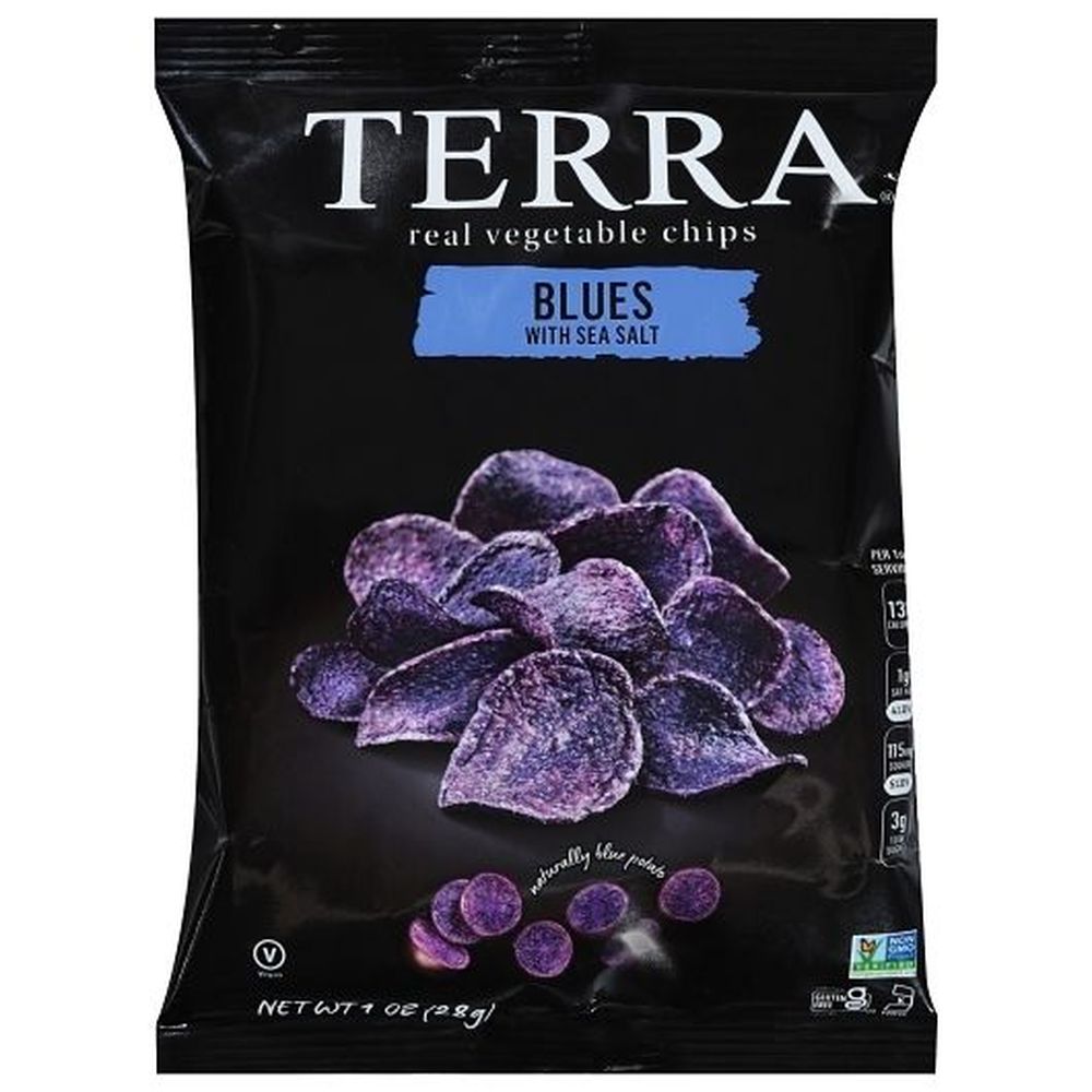 Terra Blues Potato Chips, 1 Ounce -- 24 Per Case
