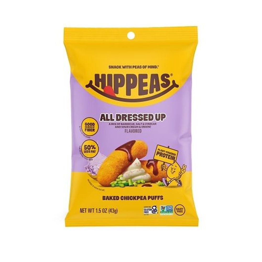 Non-Gmo All Dressed Up Chickpea Puffs 1.5 Ounce