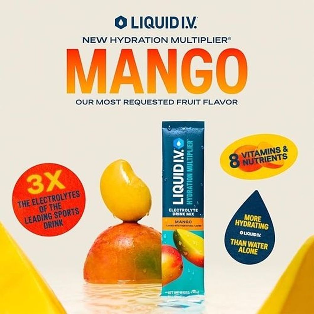 Mango Hydration Multiplier Electrolyte Drink Mix