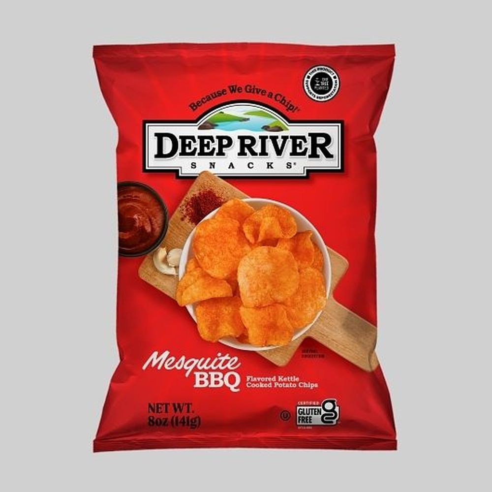 Snacks Mesquite Bbq Kettle Potato Chips