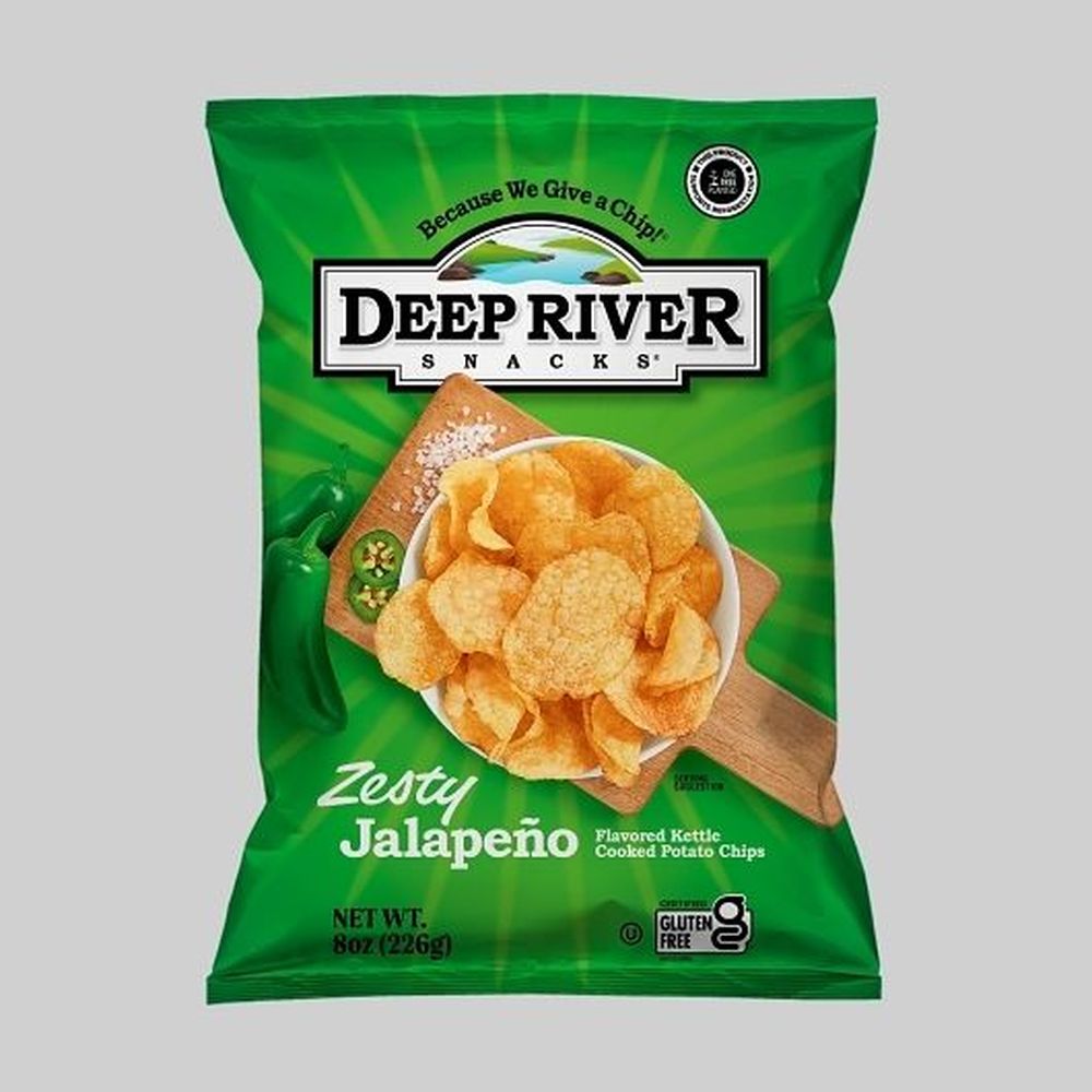 Snacks Zesty Jalapeno Kettle Potato Chips