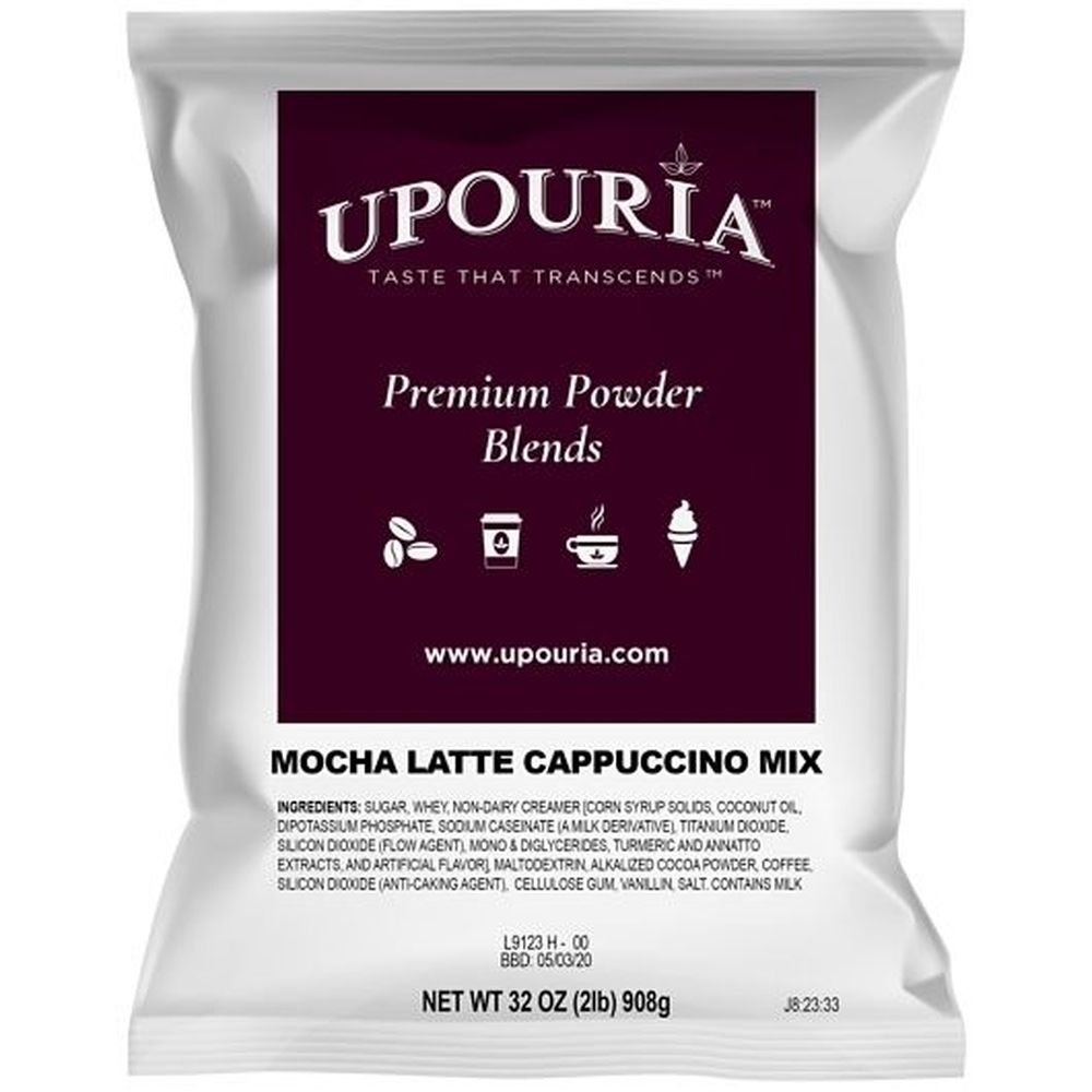 Upouria Mocha Latte Cappuccino Mix, 2 Pound -- 6 Per Case