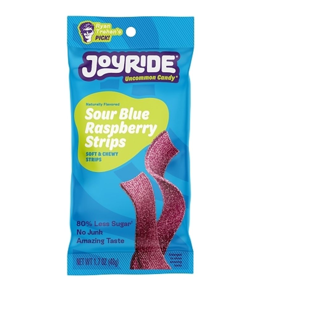 Joyride Sour Blue Raspberry Strips, 1.7 Ounce -- 64 Per Case
