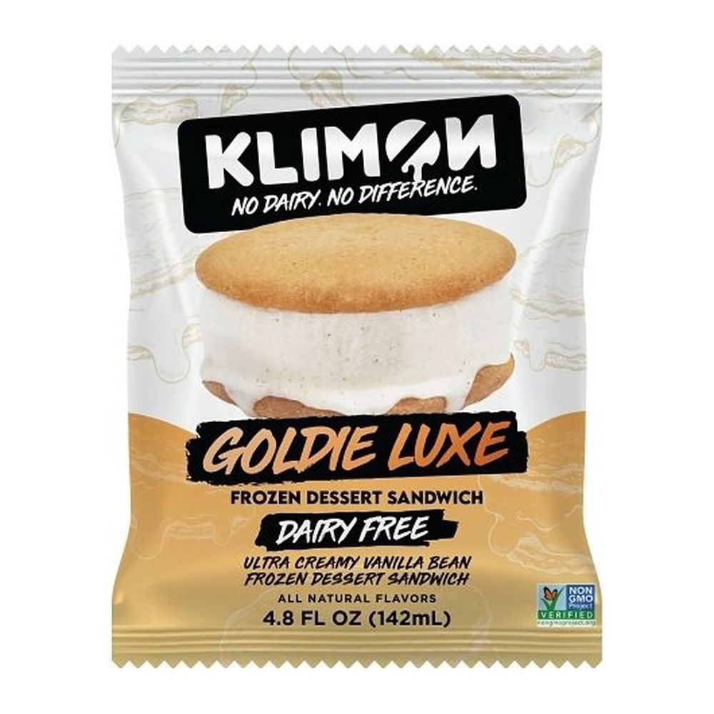 Klimon Dairy Free Goldie Luxe Sandwich, 100 Gram -- 12 Per Case