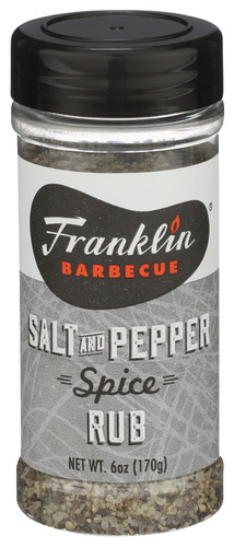 Franklin Brisket Salt And Pepper Rub, 6 Ounce -- 6 Per Case