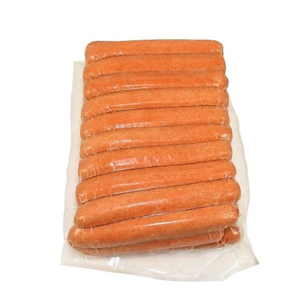 Nathan's Famous 8/1 Skinless Beef Frank, 6 Inch -- 80 Per Case