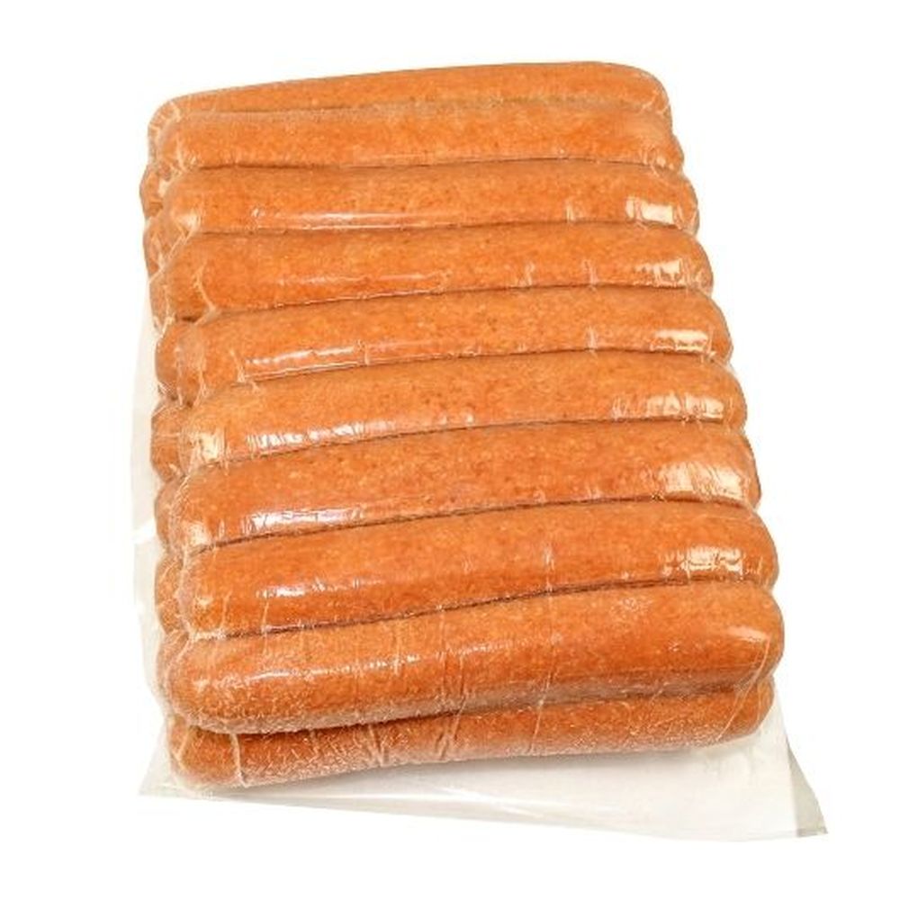 Nathan's Famous 5/1 Skinless Beef Frank, 6.75 Inch -- 50 Per Case