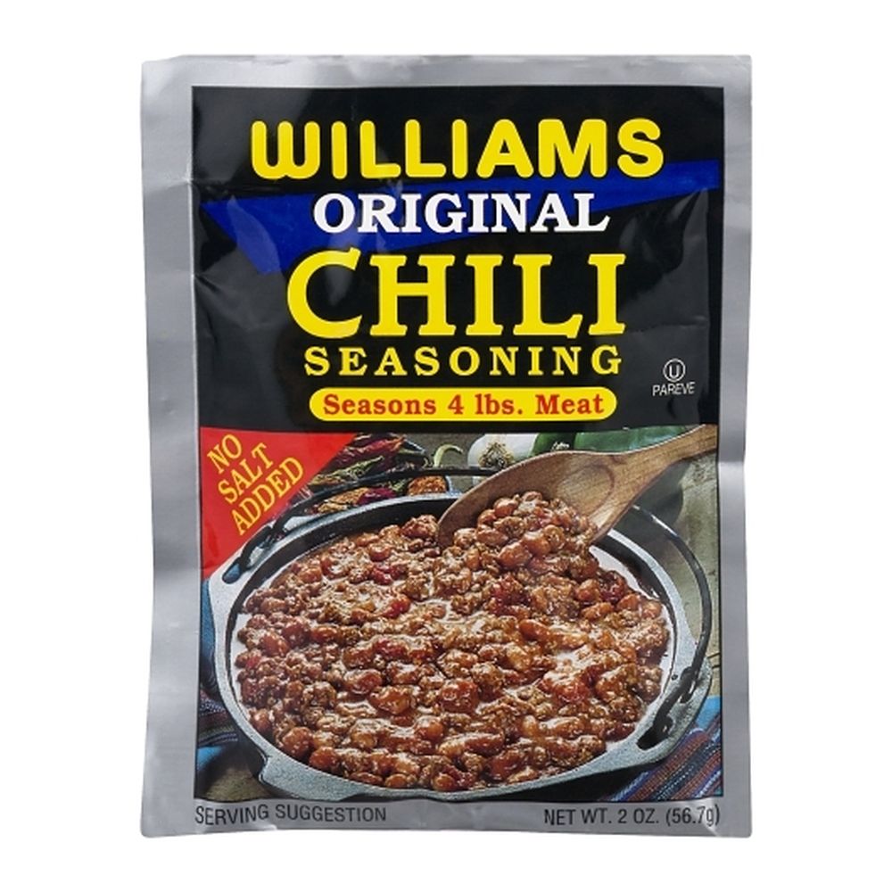 Williams Original Chili Seasoning, 2 Ounce -- 24 Per Case