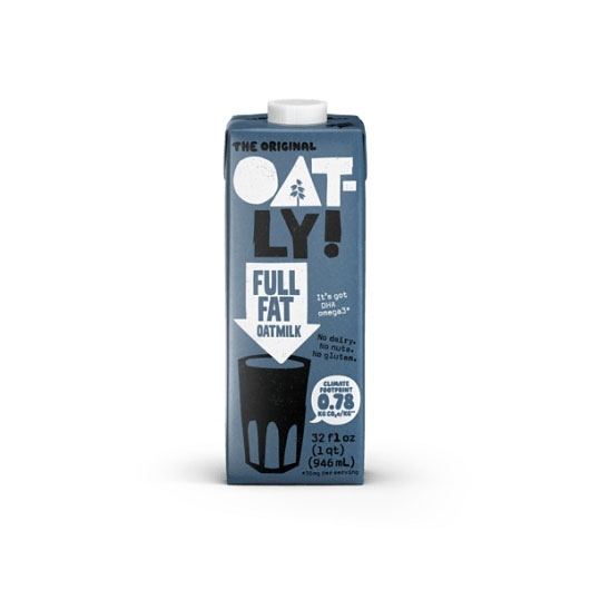 Oatly Full Fat Oat Milk, 32 Fluid Ounce -- 6 Per Case