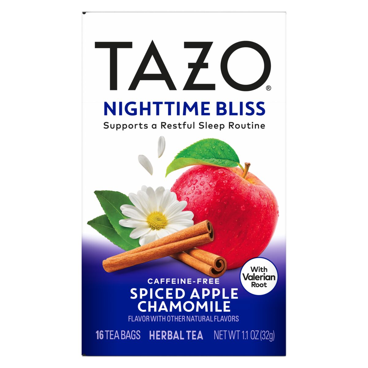 Tazo Spiced Apple Chamomile Tea Bags, 0.069 Pound -- 6 Per Case