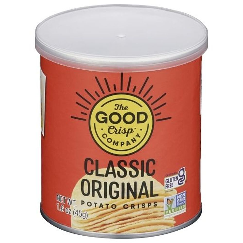 The Good Crisp Company Original Potato Crisps, 1.6 Ounce -- 12 Per Case