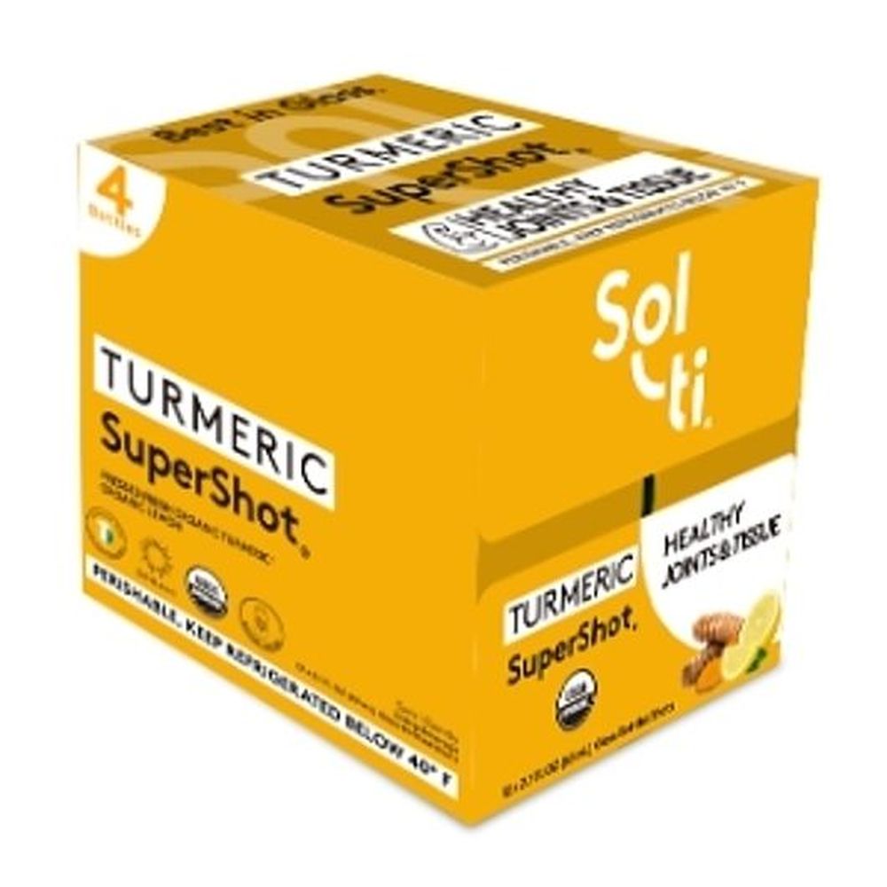 Supershot Line Organic Turmeric Supershot, 2.1 Ounce -- 24 Per Case