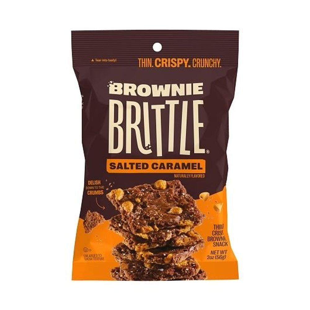 Sheila Gs Brownie Brittle Salted Caramel Brownie Brittle, 2 Ounce -- 24 Per Case