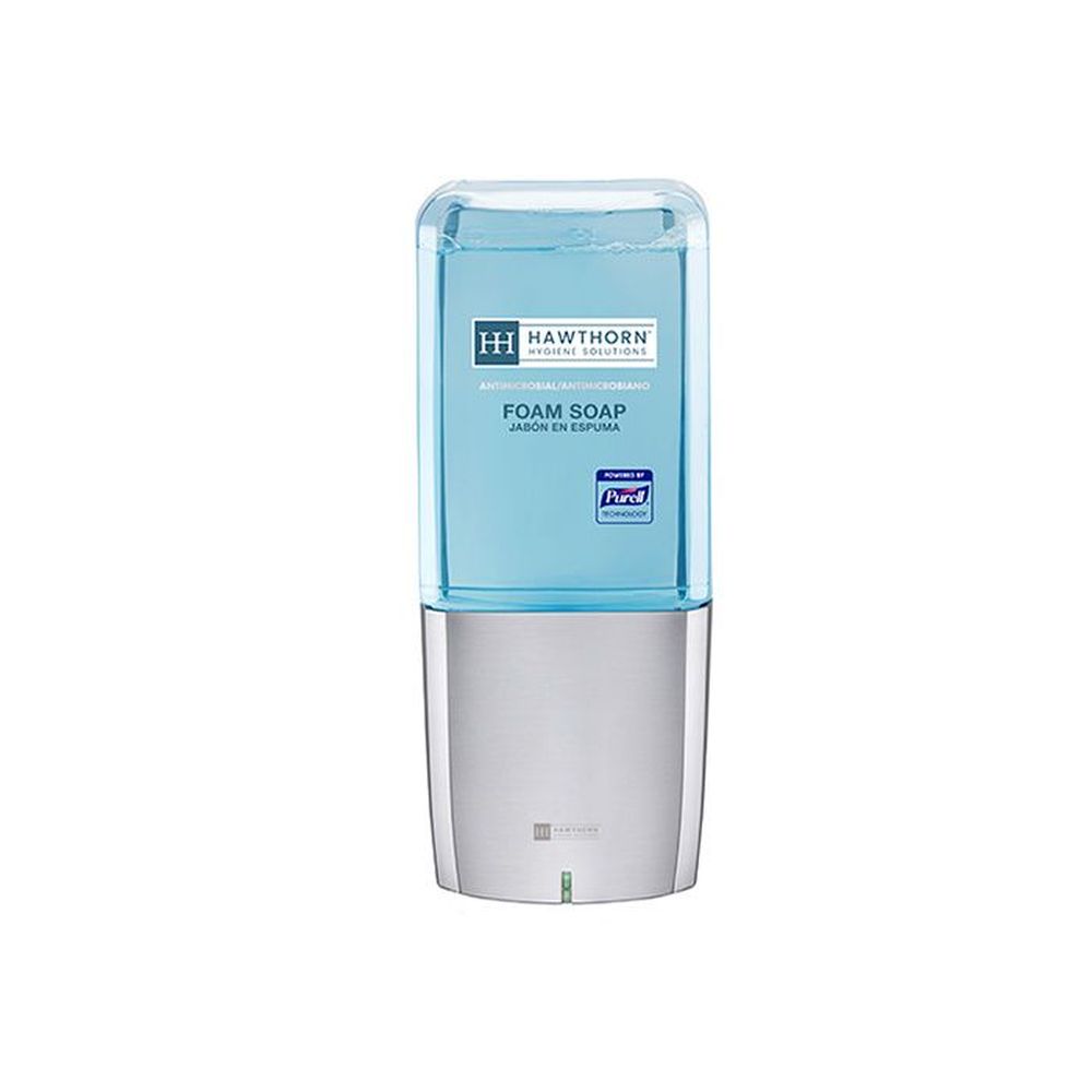 Hawthorn Chrome Abs Foam Soap Dispenser, 10.758 X 6.445 X 4.765 Inch
