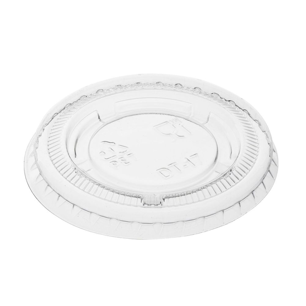 Jovials Clear Pet Portion Lid For 0.75 And 1 Ounce Portion Cups -- 2500 Per Case
