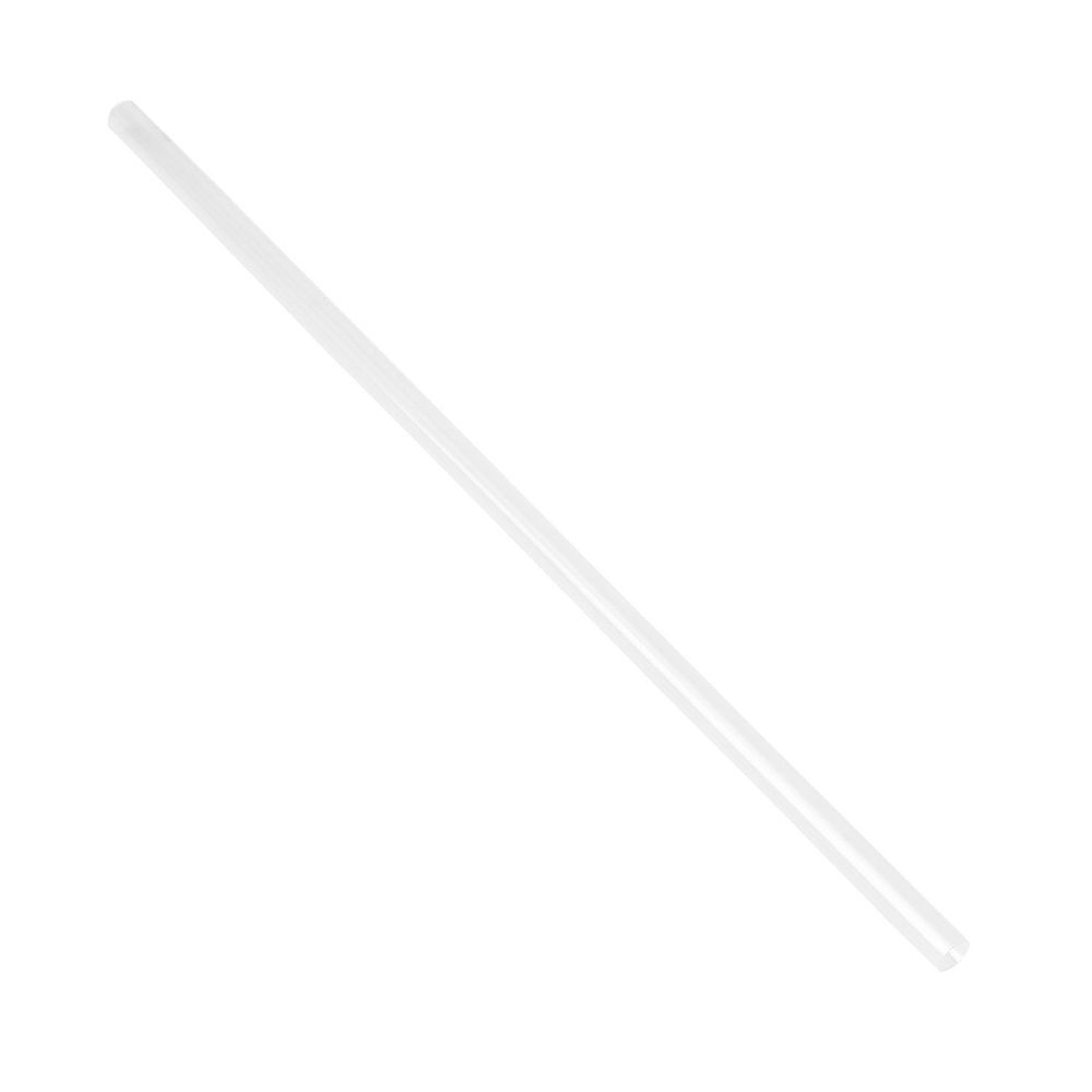Jovials Clear Polypropylene Jumbo Unwrapped Straw, 7.75 Inch -- 5000 Per Case