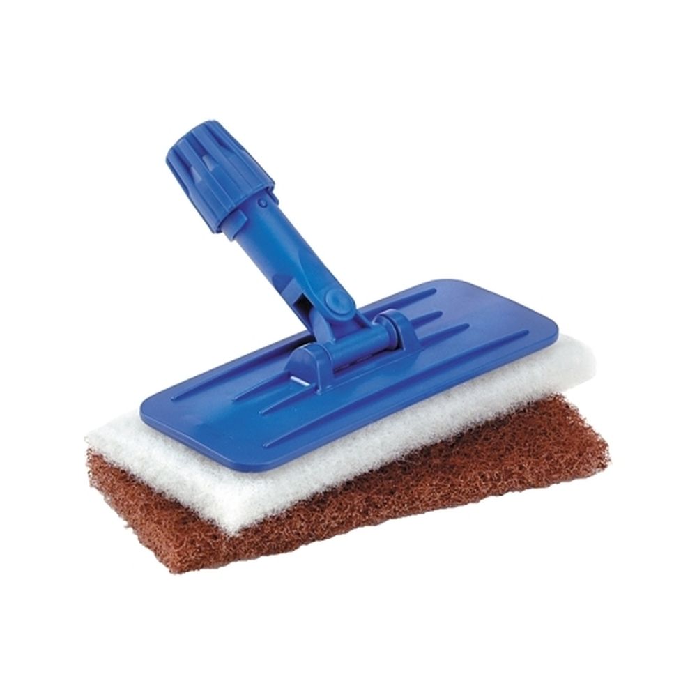 Tolco Swivel Pad Holder With 2 Pads, 4.5 X 10 Inch
