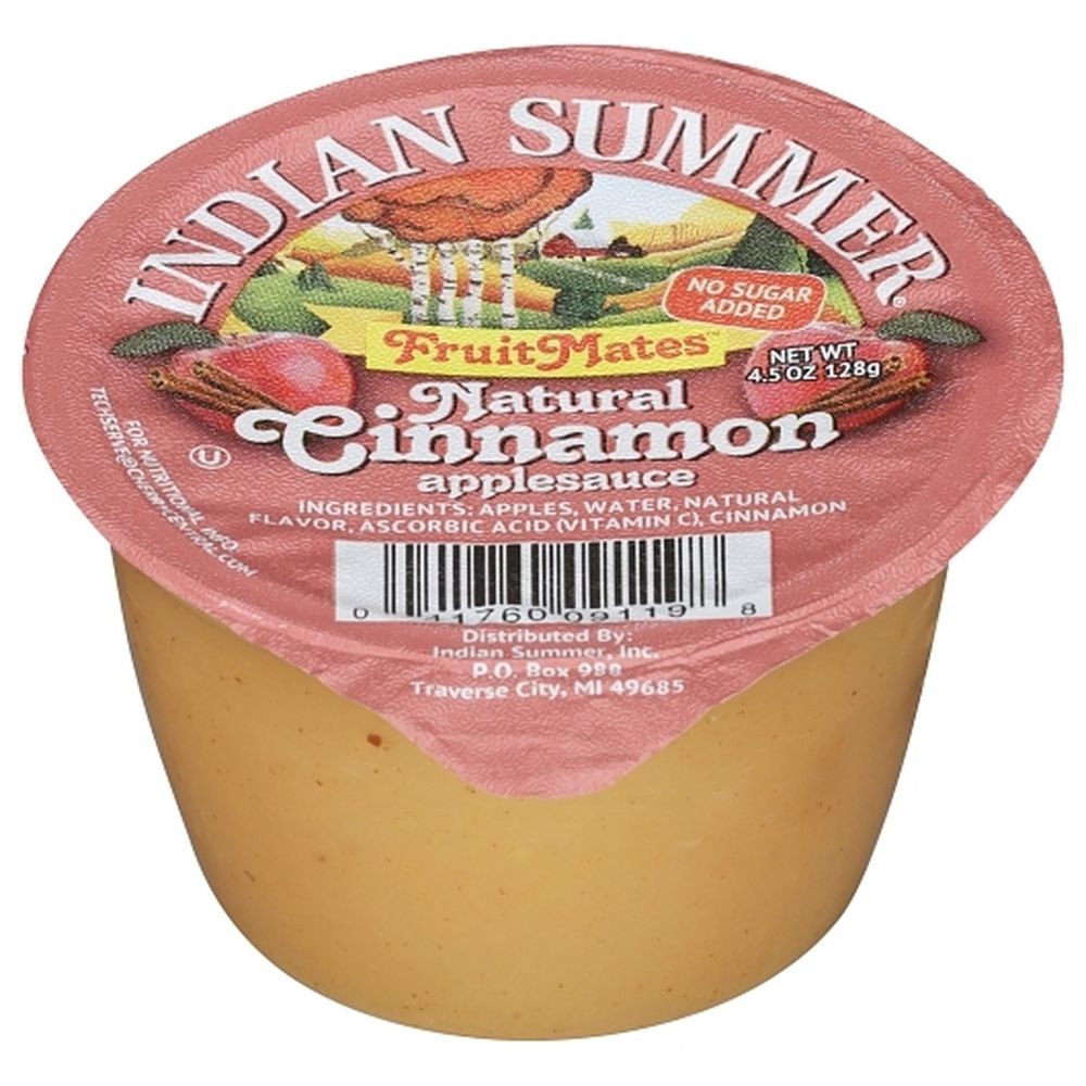 Unsweetened Cinnamon Applesauce
