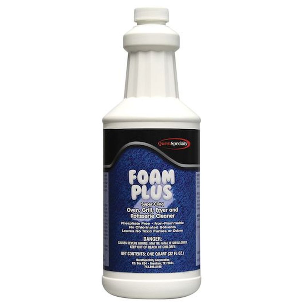 Foam Plus Oven, Grill, Fryer And Rotisserie Cleaner, 1 Quart -- 12 Per Case