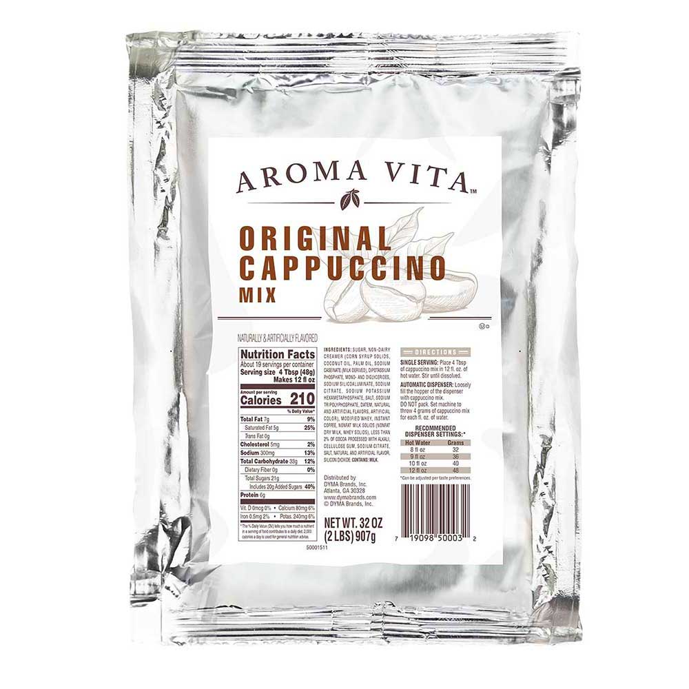 Aroma Vita Original Cappuccino, 2 Pound -- 6 Per Case