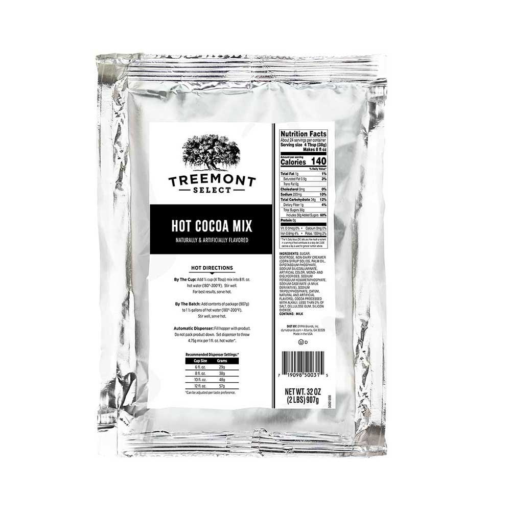 Treemont Select Hot Cocoa, 2 Pound -- 6 Per Case