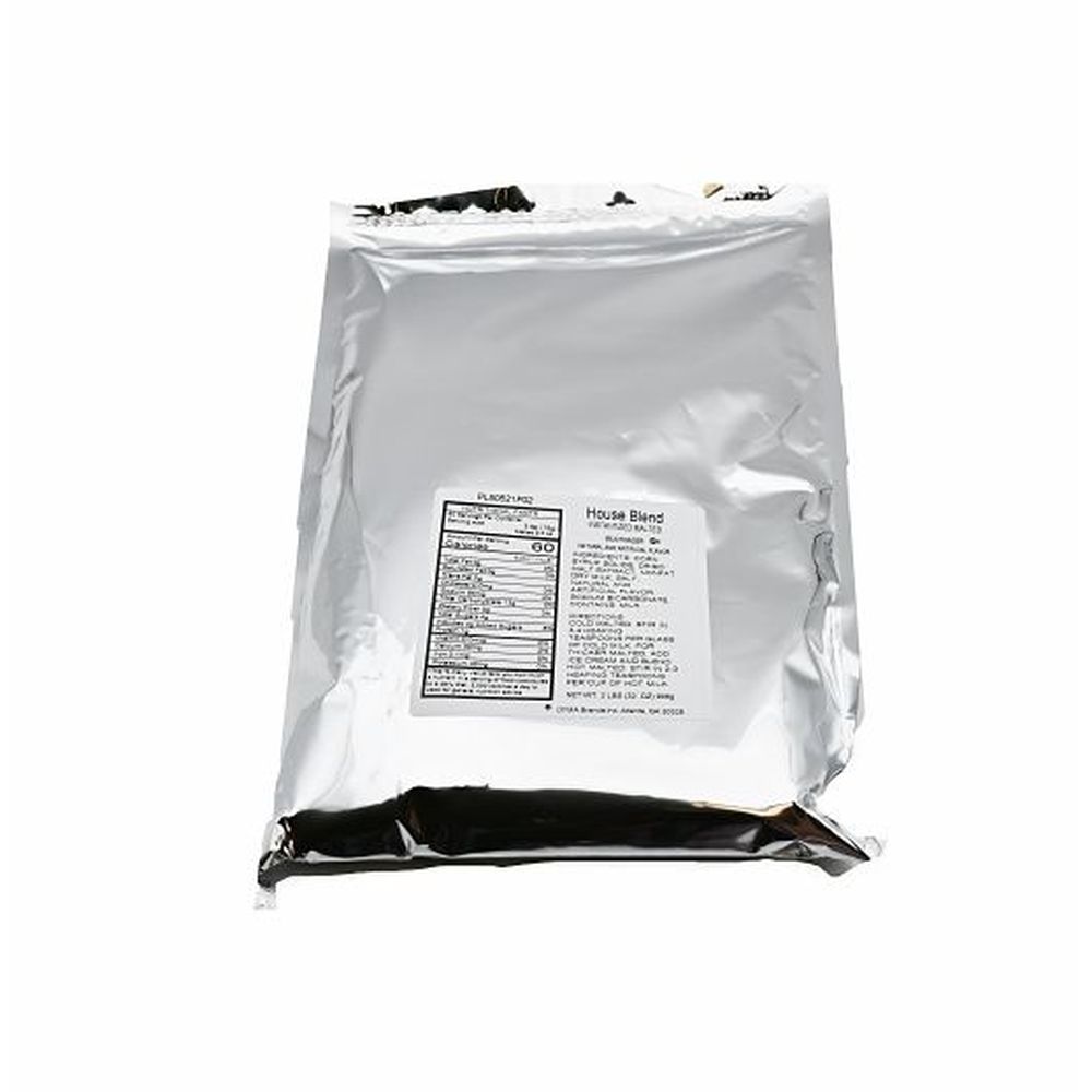 House Blend Istant Malt Milk Powder, 2 Pound -- 12 Per Case