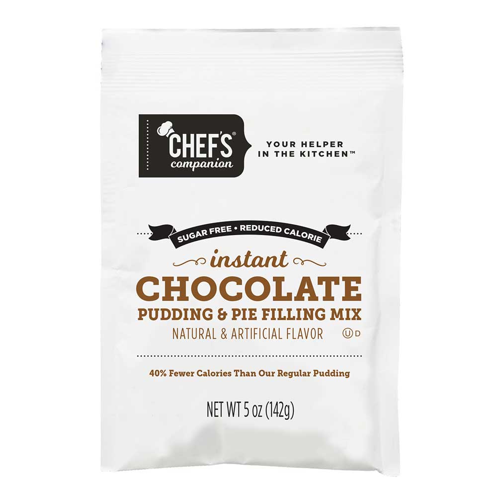 Chef's Companion Sugar Free Instant Chocolate Pudding Mix, 5 Ounce -- 12 Per Case