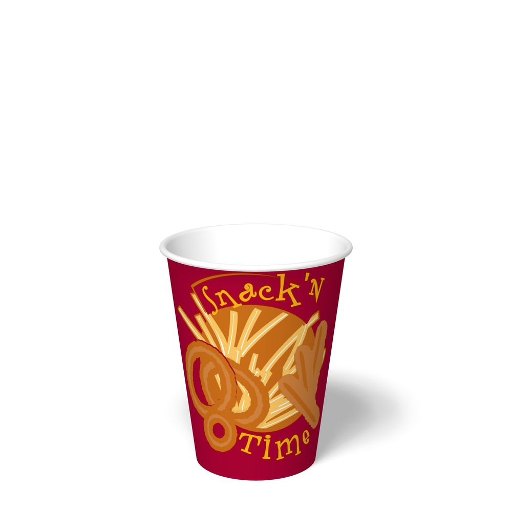 PE Coated Paper Family Style French Fry Container
