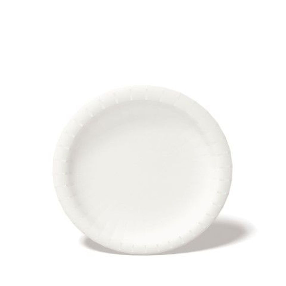 White Medium Weight Paper Plate 9 inch