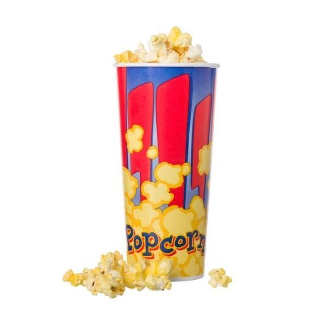 Popcorn Print PE Coated Paper Cold Cup