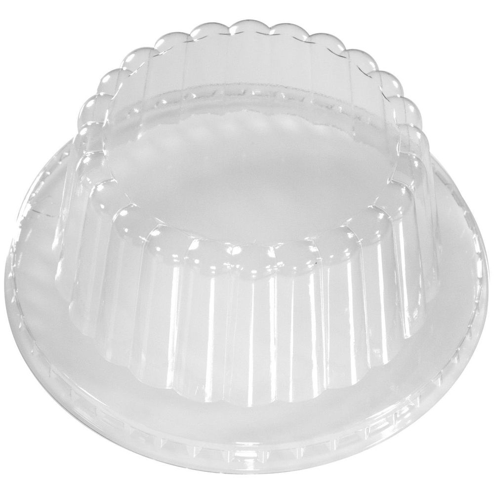 Clear PETE Dome Lid for 12 Ounce Cold Food Containers