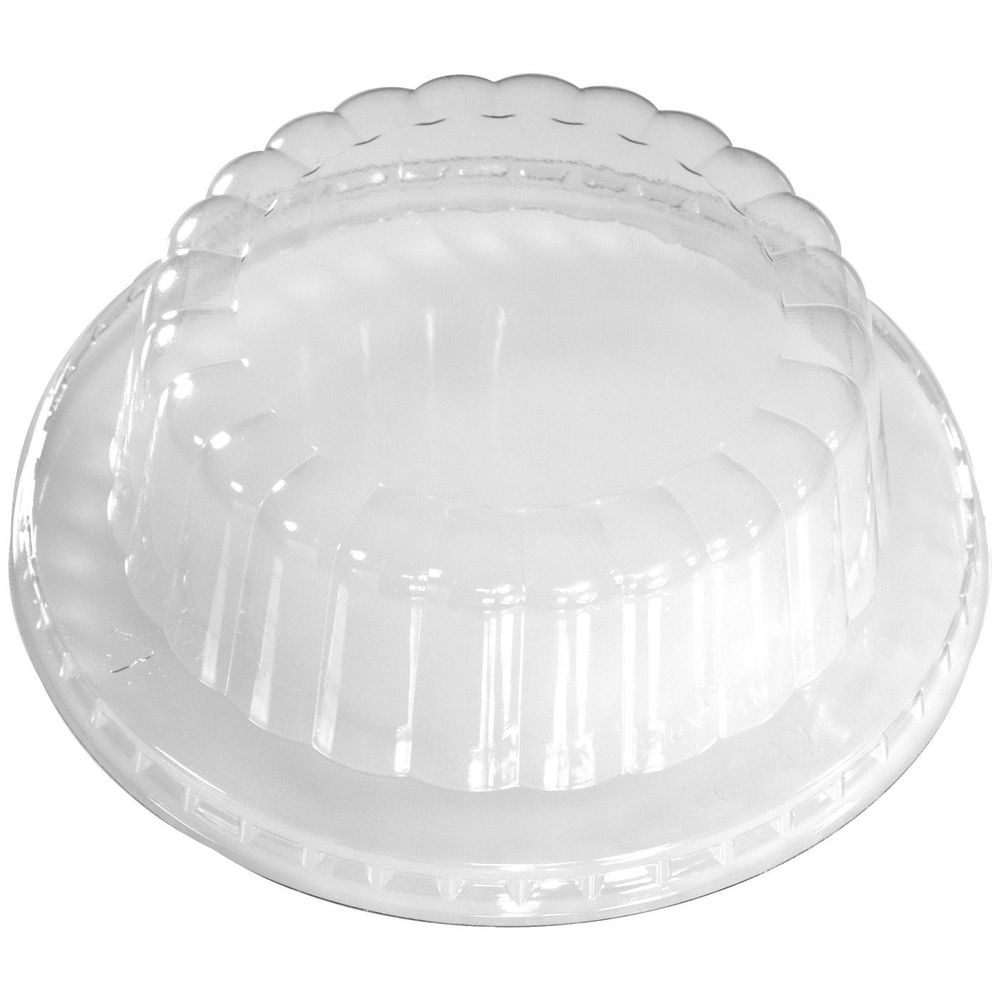 Clear PETE Dome Lid for 16 to 32 Ounce Cold Food Containers