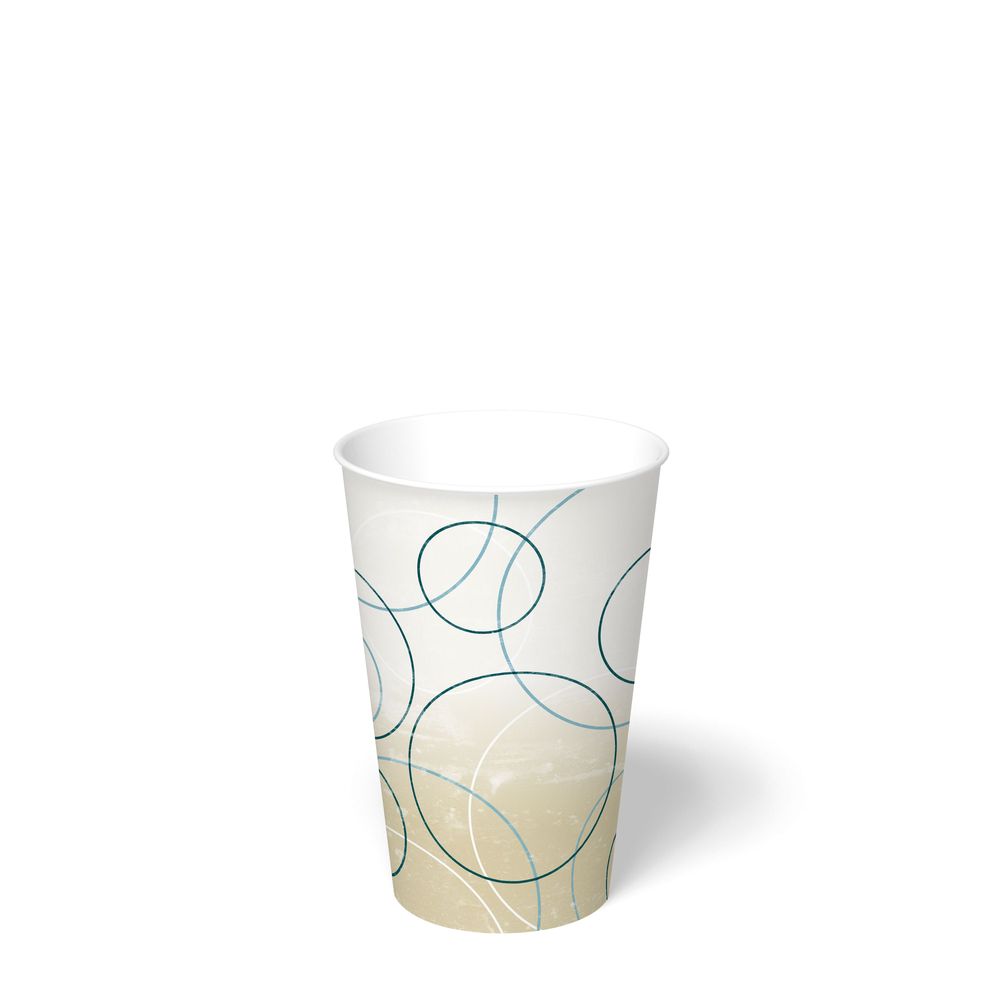 Champagne Print PE Coated Paper Cold Cup