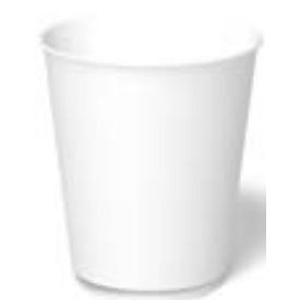 White PE Coated Carte Blanc Hold and Go Insulated Paper Hot Cup 8 Ounce