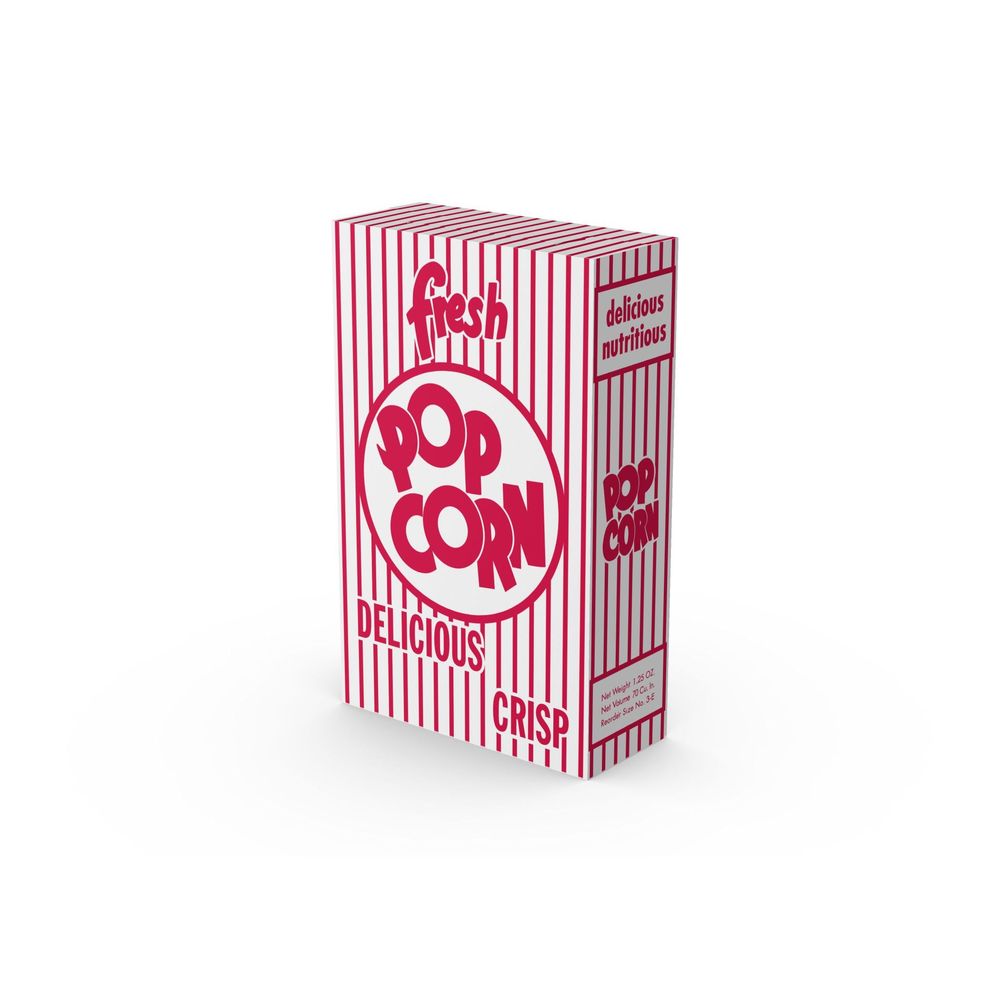 Stock Print Popcorn Container