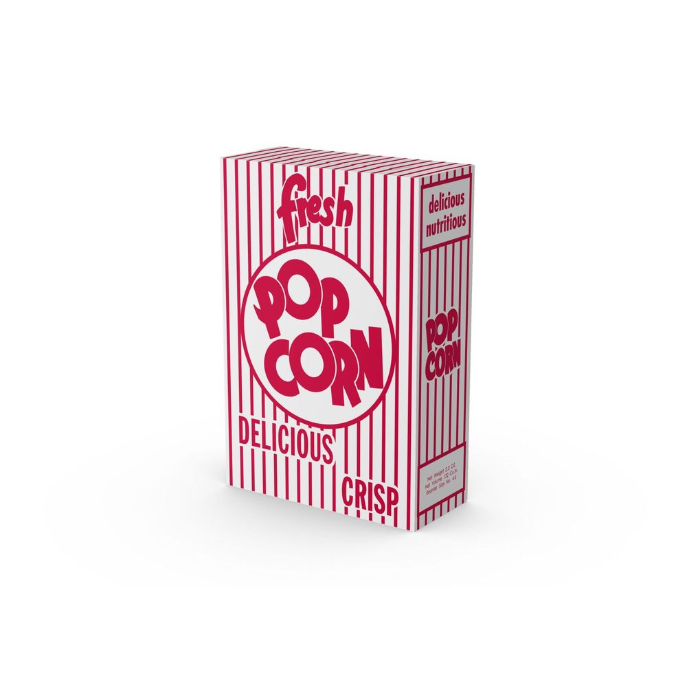Stock Print Automatic Bottom Popcorn Box