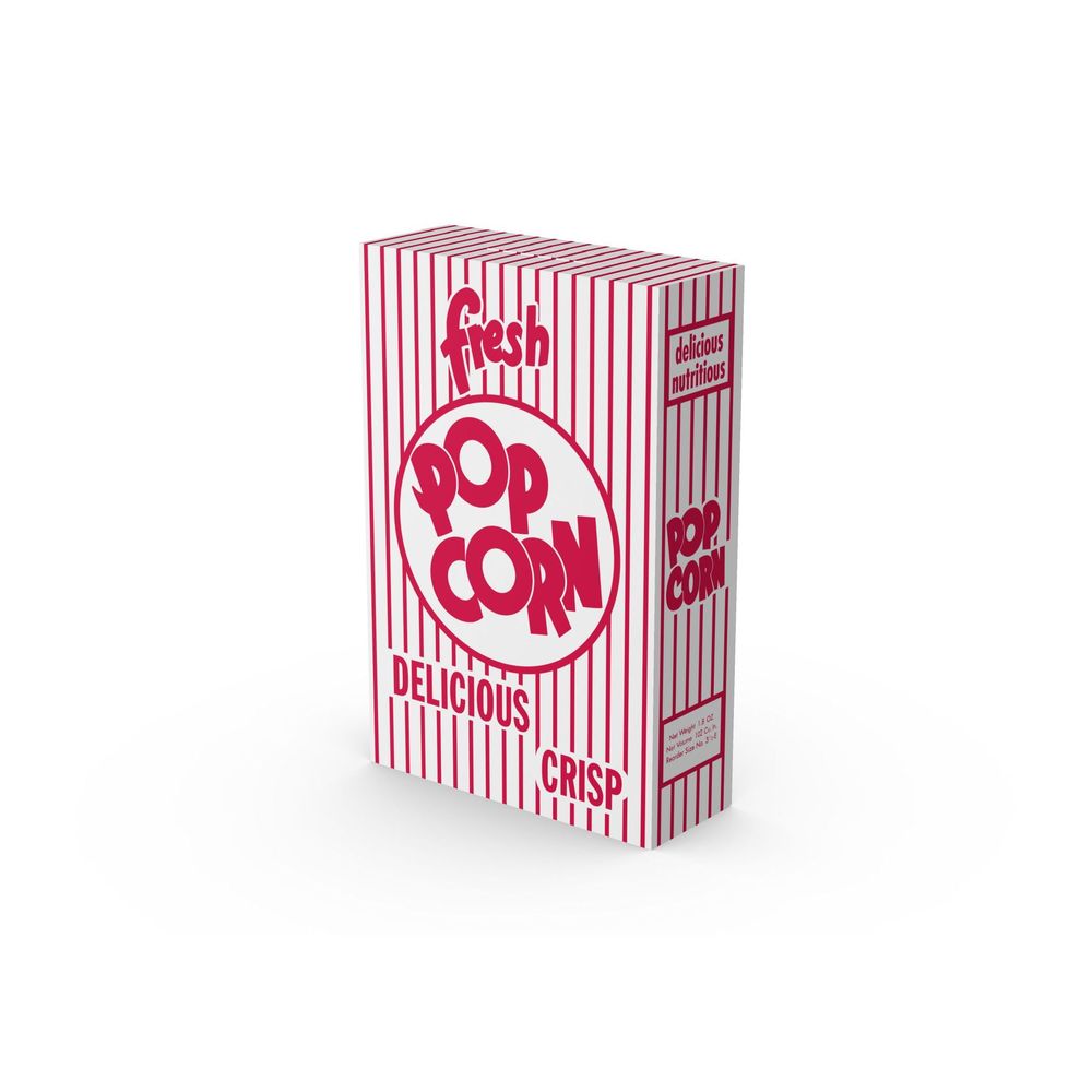 3.5ER Stock Print Automatic Bottom Popcorn Box